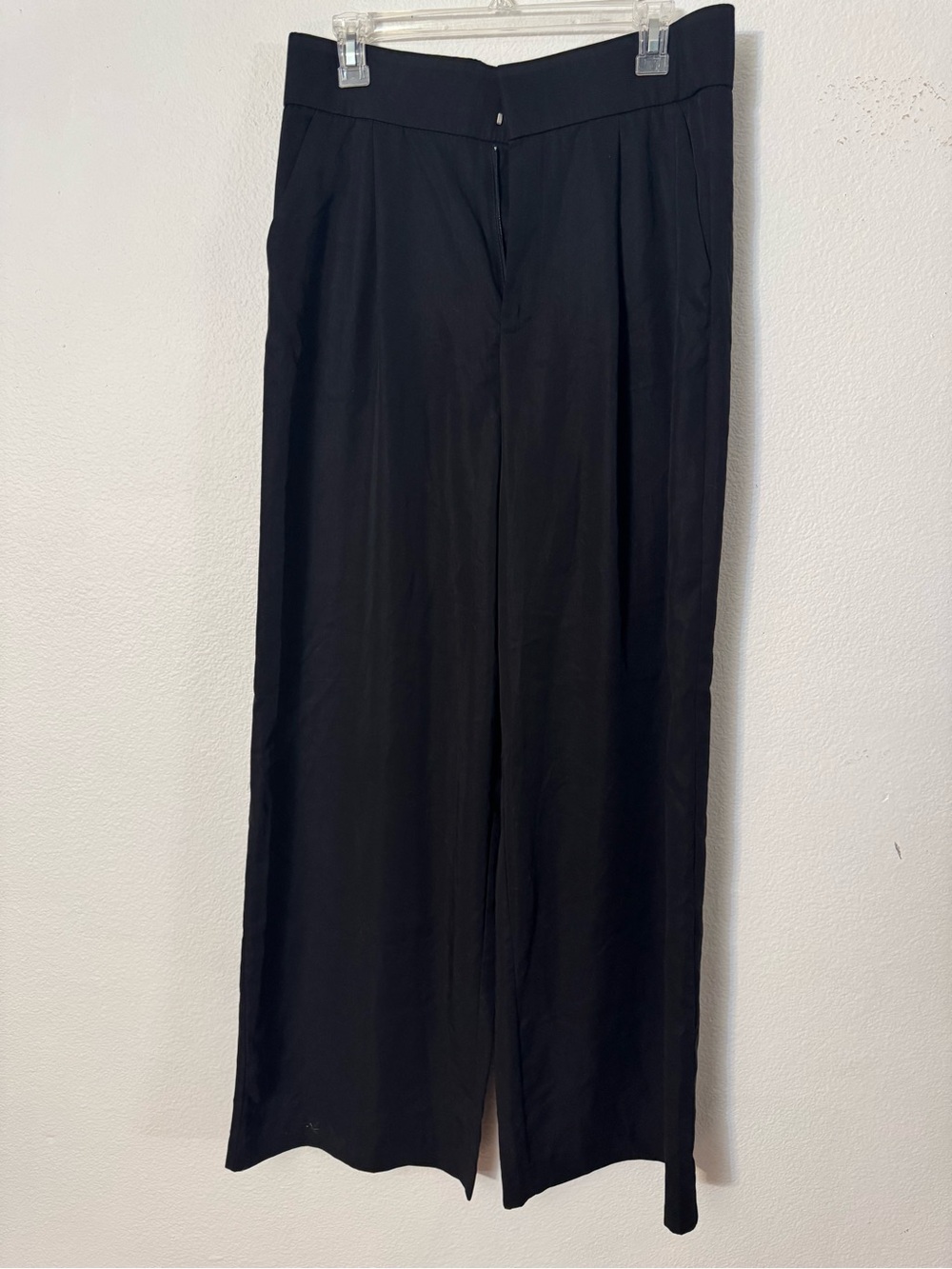 Zara Black Wide Leg Trousers